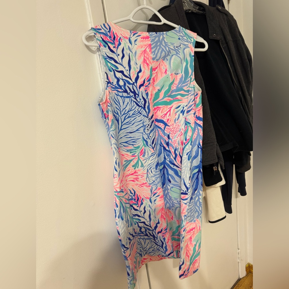 Lilly Pulitzer Harper Shift Dress Coral - Picture 4 of 4
